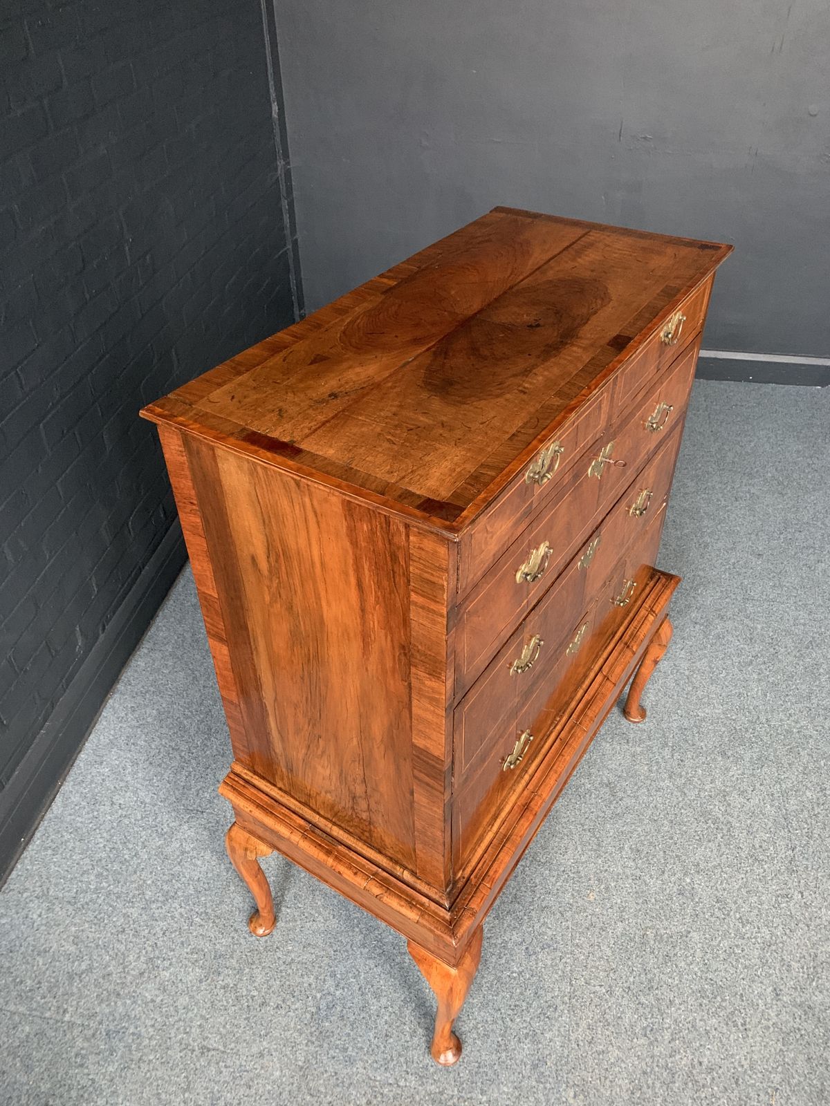 George II Walnut Chest On Stand photo 1090.0