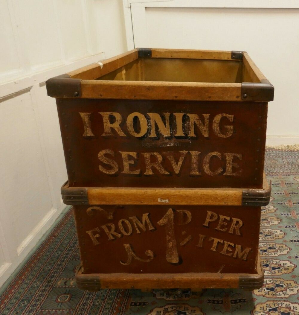 London Laundry Co. Industrial Trolley Cart photo Furniture