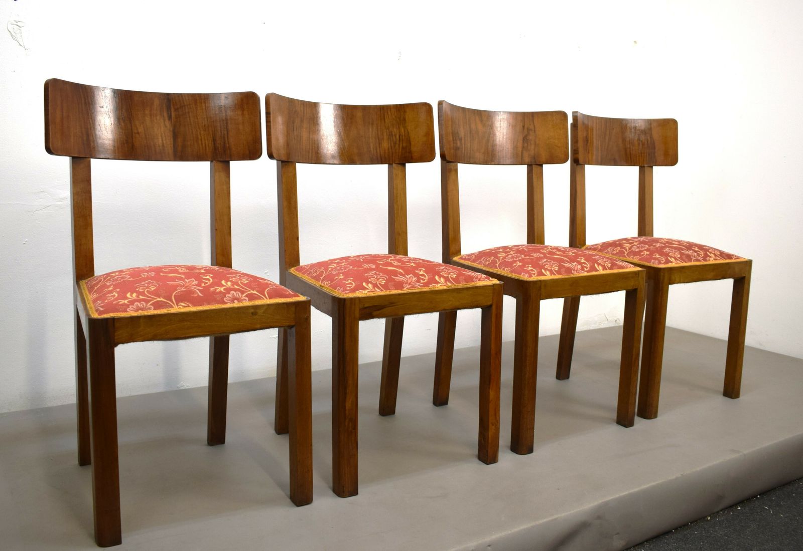 Set Of 4 Decò Chairs, Italy, 1930s. photo vinterior