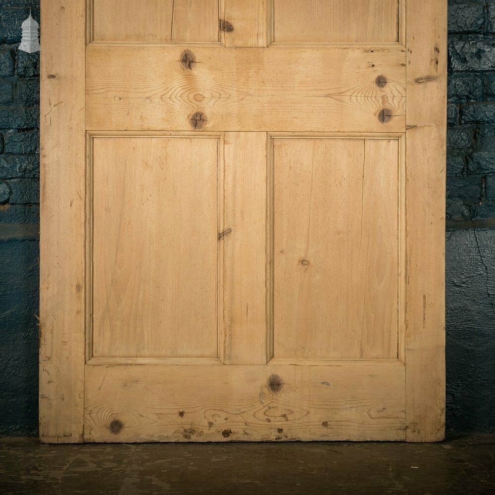 Glazed Panelled Door, Pine 2 Over 4 Panel Door photo Home Fixtures