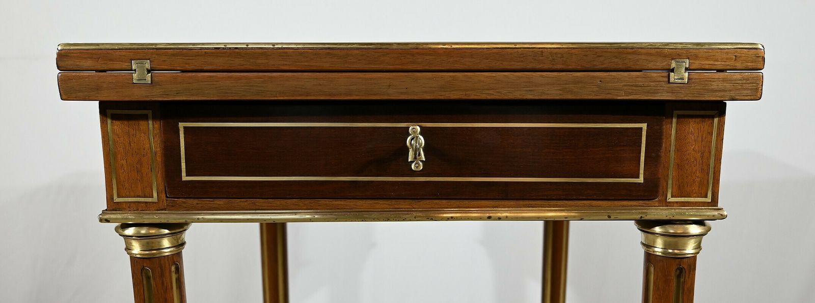 photo buy Mahogany Handkerchief Games Table, Louis XVI Style, Napoleon III Period – Mid 19th Century