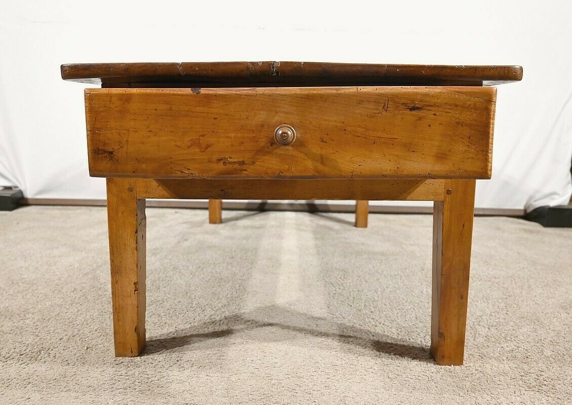 photo buy Cherry Wood Coffee Table – 2nd Half Of The 19th Century