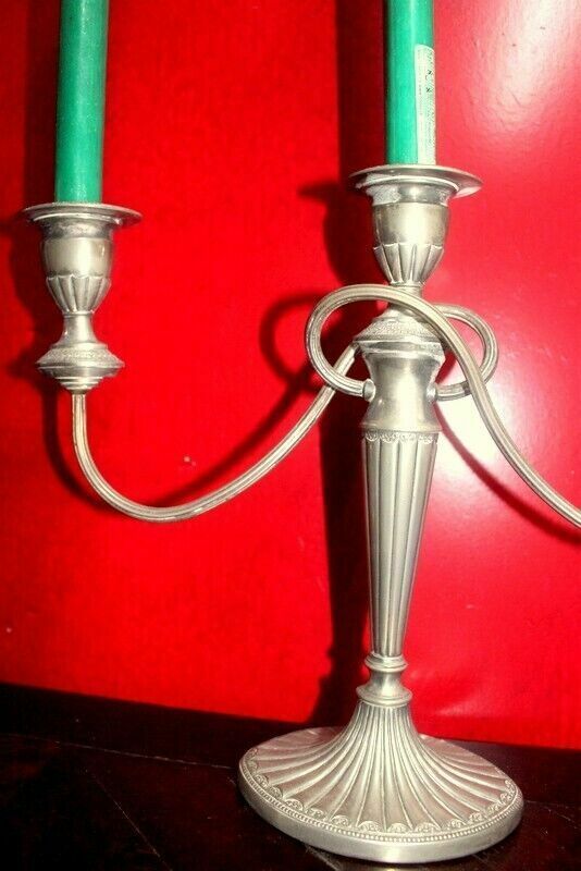 Vintage 1950s English Candle Holder Candlestick Falstaff photo 70.0