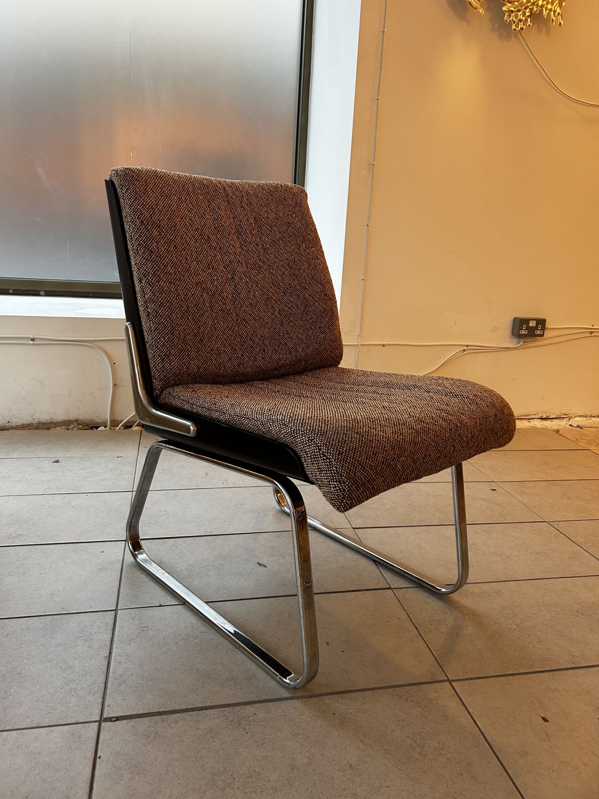 photo for sale A Rare Set Of Four Original Gordon Russel Rosewood And Chrome Chairs