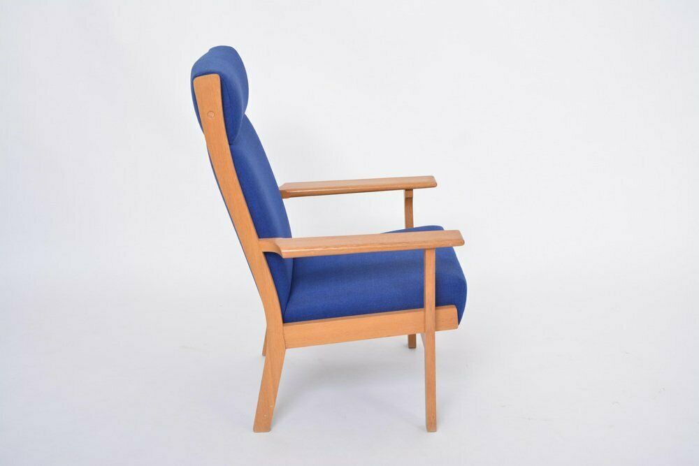 Danish Mid Century Modern Ge 181 A Chair By Hans Wegner For Getama, 1970s photo 1500.0
