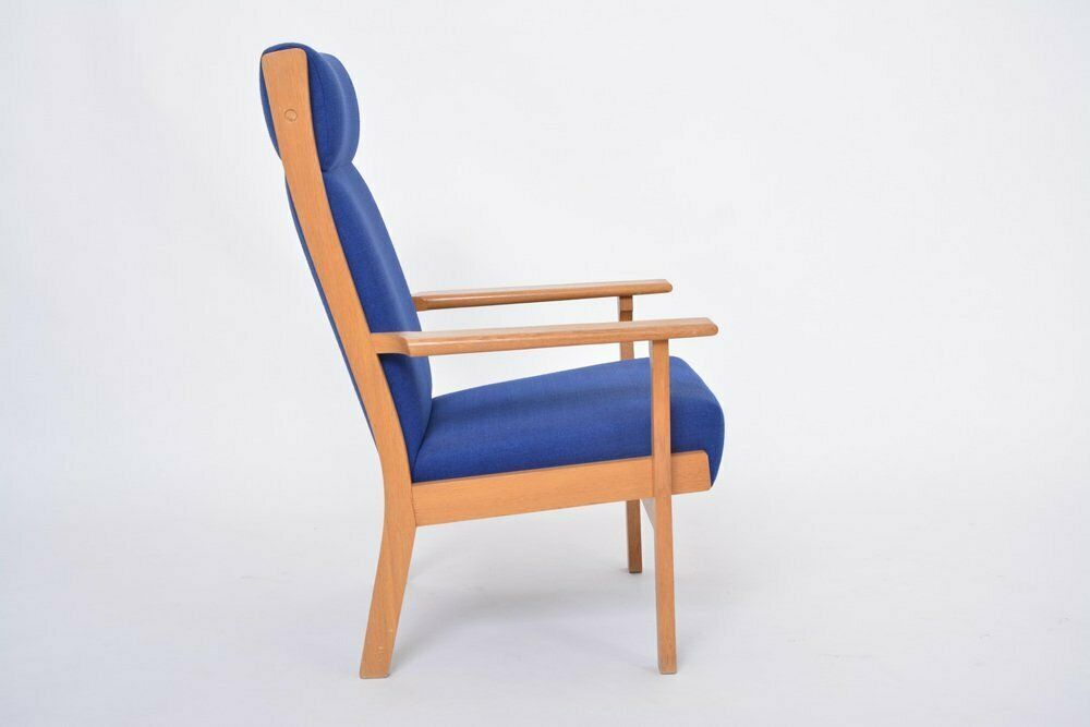 Danish Mid Century Modern Ge 181 A Chair By Hans Wegner For Getama, 1970s photo vinterior