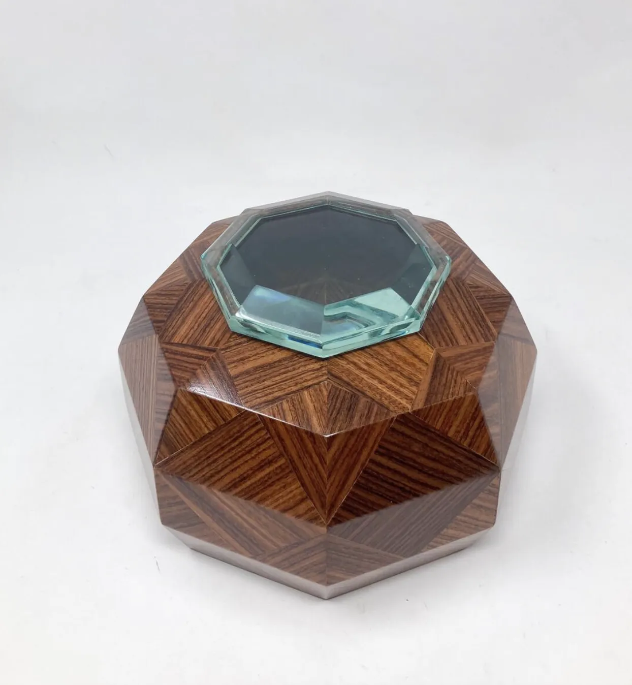 Box By Fontana Arte, Wood And Glass, 1940s photo 2880.0