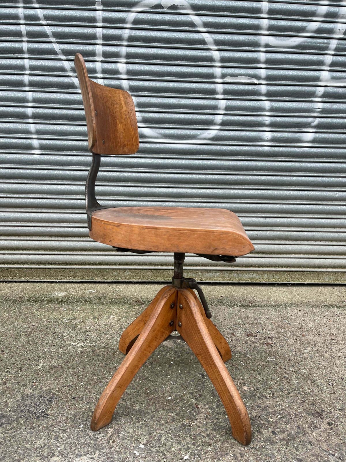 Adjustable Architects Chair By Margarete Klöber For Polstergleich Germany 1930s photo for sale