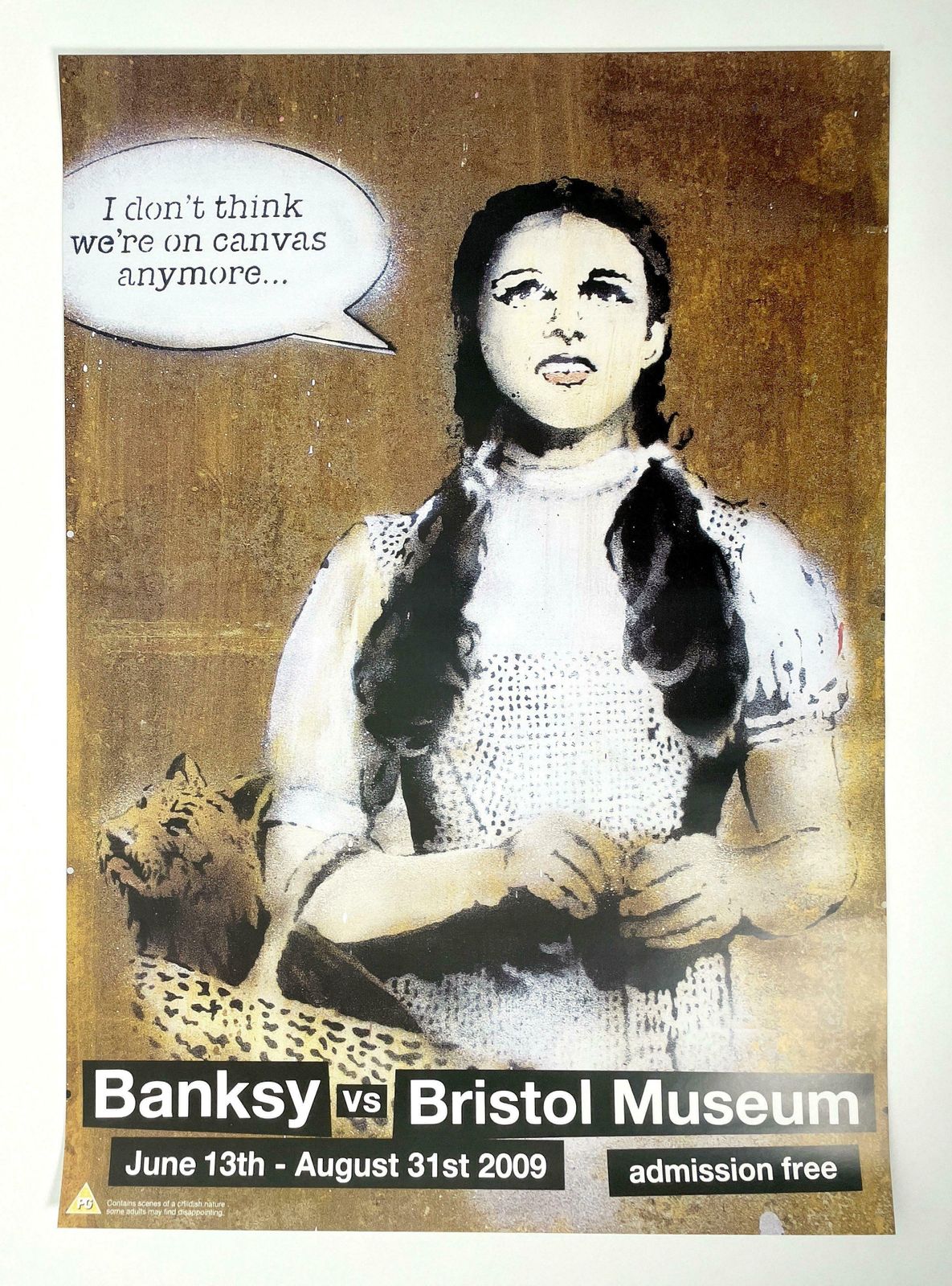 Banksy Banksy Vs. Bristol Museum: Dorothy By Banksy 2009 photo furniture