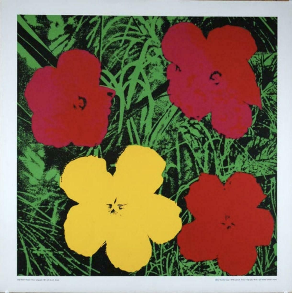 Andy Warhol Andy Warhol, Flowers (Red)  1964