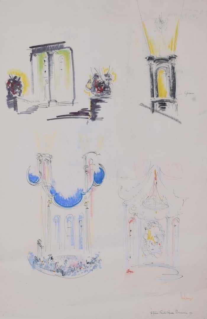 Proposal For St John's Smith Square Architectural Designs By Louis Osman Friba