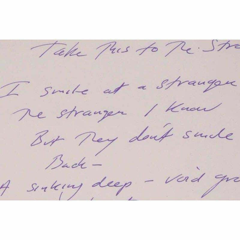Tracey Emin Tracey Emin, Take This To The Stranger, Offset Lithograph Print, 2013 photo furniture