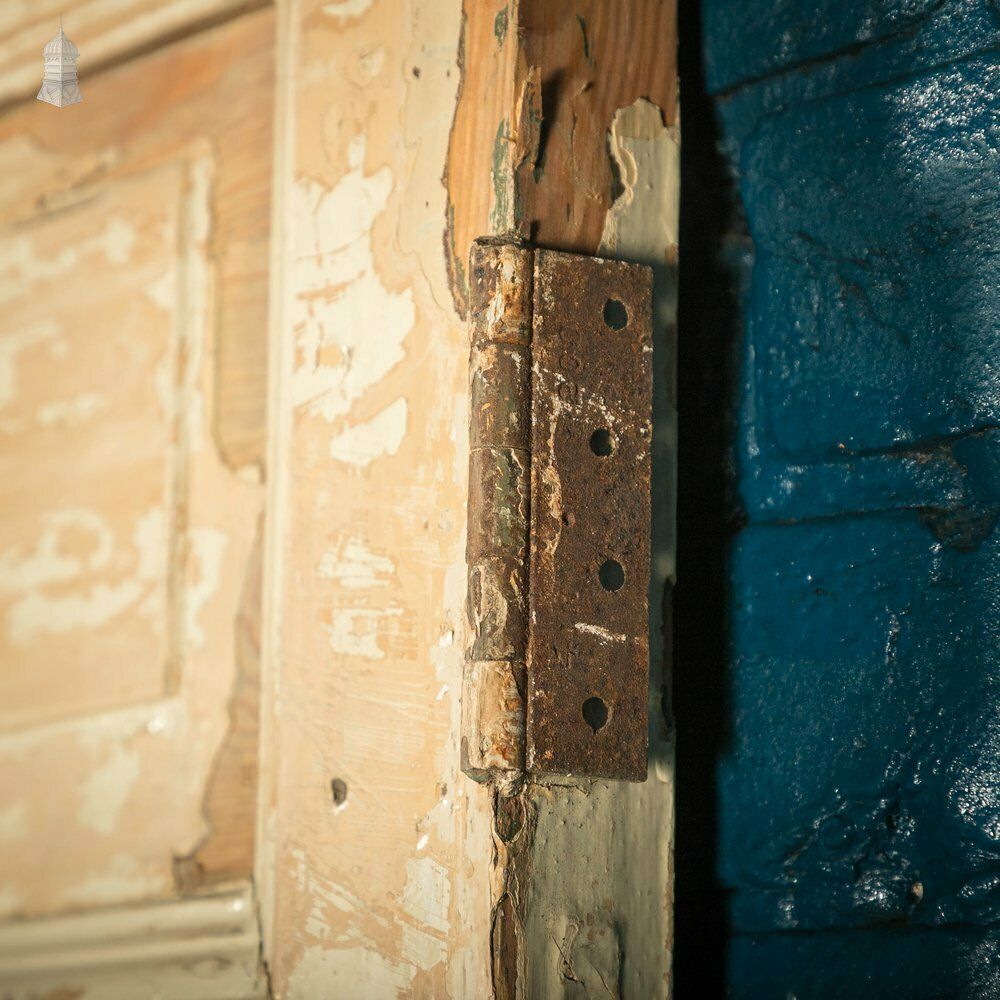 photo furniture Pine Panelled Door, Raised Fielded Panels One Side, Stop Chamfer Detailing Other Side