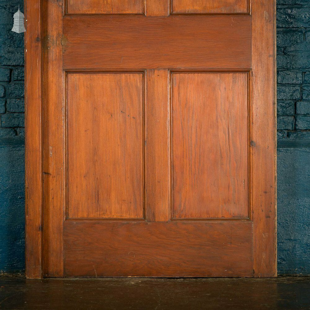 Pine Panelled Door, 6 Panel photo vintage