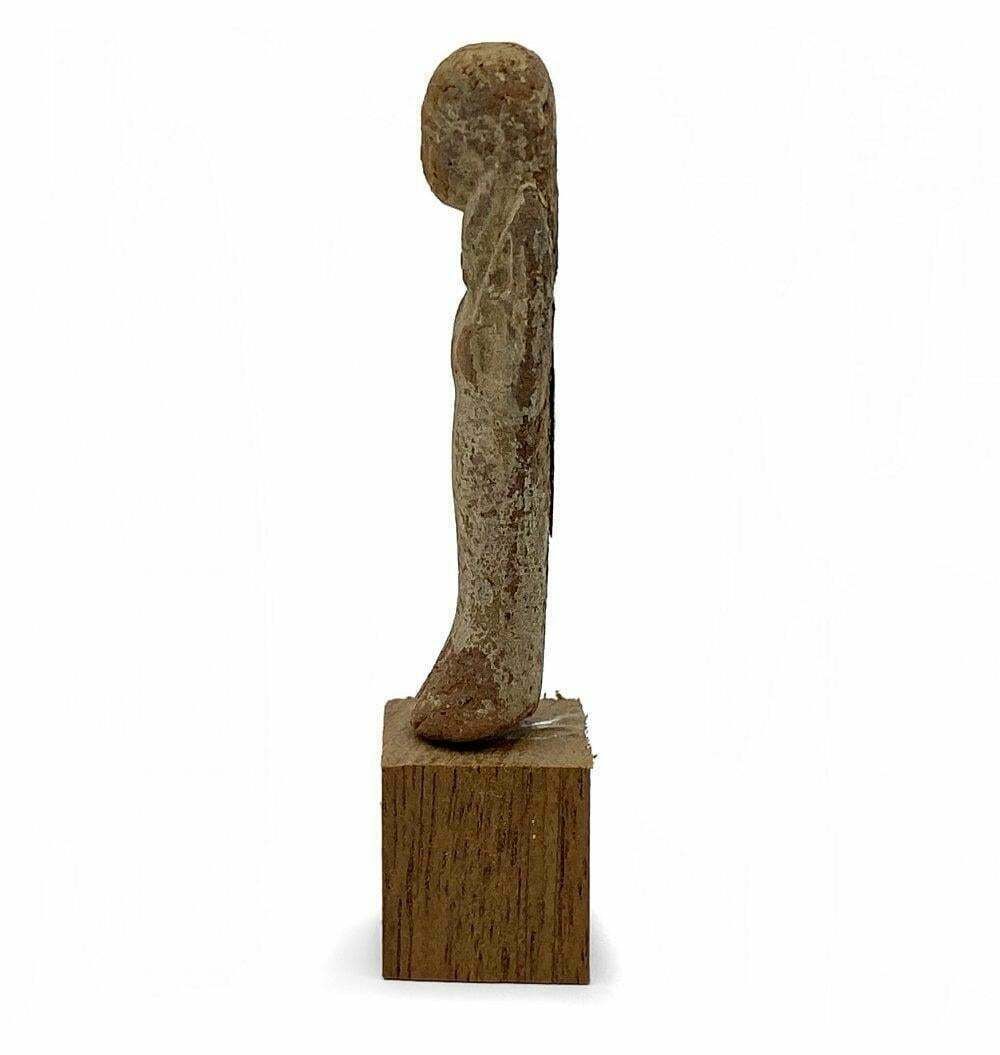 Egyptian Terracotta Faience Ushabti C.664 332 Bc   Ptolemaic Period photo furniture