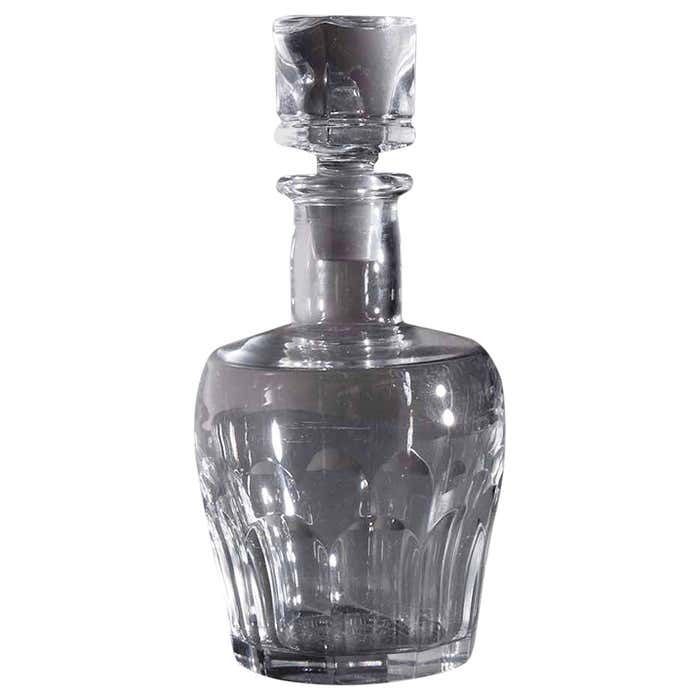 French Decanter In Baccarat Crystal