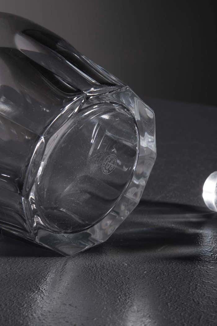 French Decanter In Baccarat Crystal photo vinterior