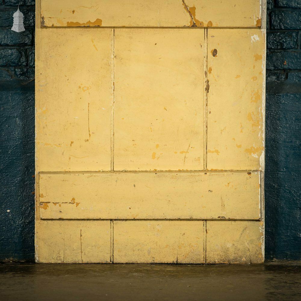 240.0 Plank & Ledge Door, Distressed Paint Finish, Strap Hinges photo