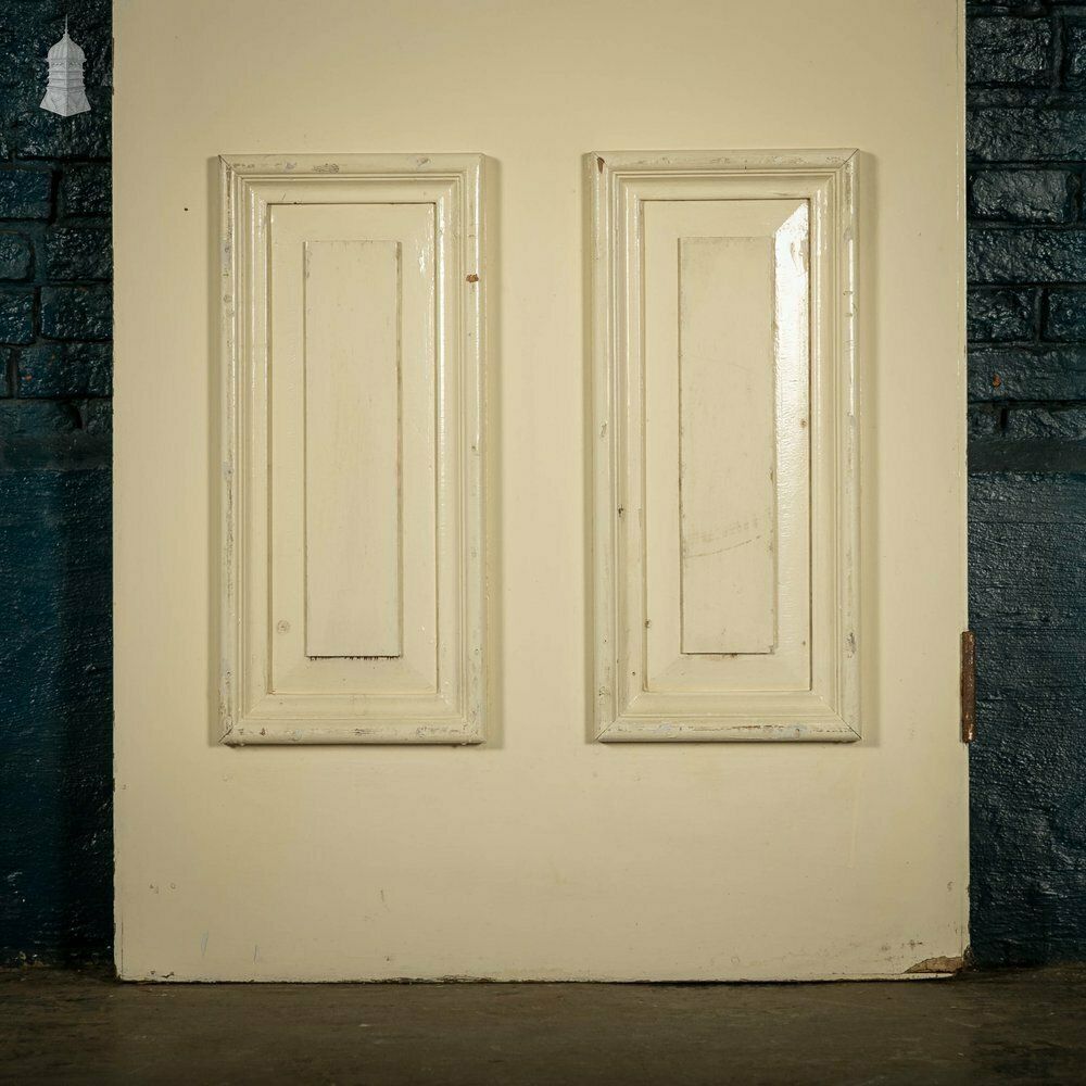 Heavy Fire Door With Mouldings On One Side To Create Panelled Appearance. photo 300.0