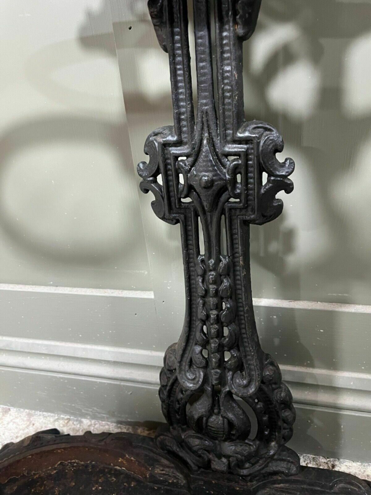 Victorian Stick Stand Cast Iron Umbrella Stand Stamped A Kenrick No. 43 1800’s photo buy