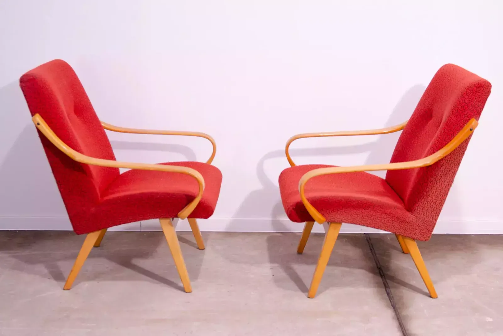Pair Of Midcentury Armchairs By Jaroslav šmídek For Jitona, 1960´S photo buy