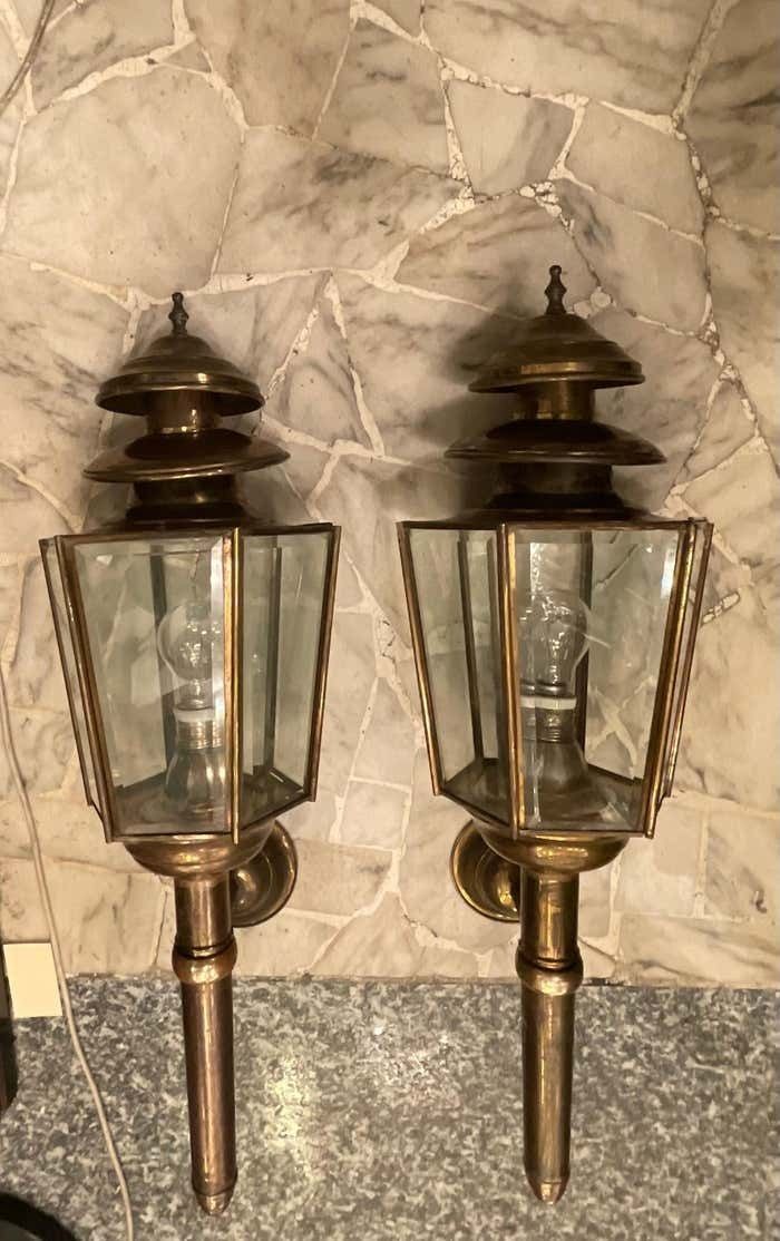 Fontanarte   Peter Church   Great Couple Of Wall Sconces   1950 photo 3756.0