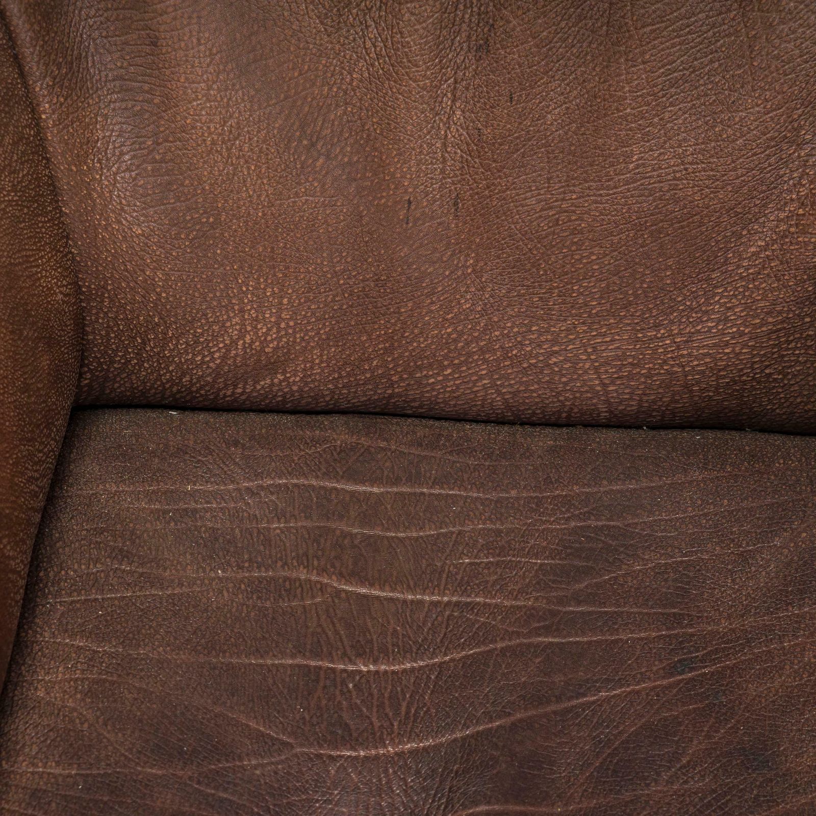 De Sede Brown Buffalo Leather Armchair, 1970s photo 1300.0