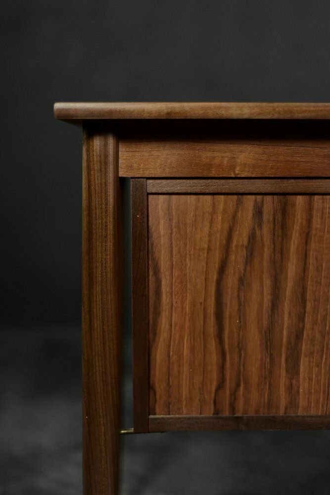 Vintage Scandinavian Teak Desk With Drawers, 1960s photo vinterior