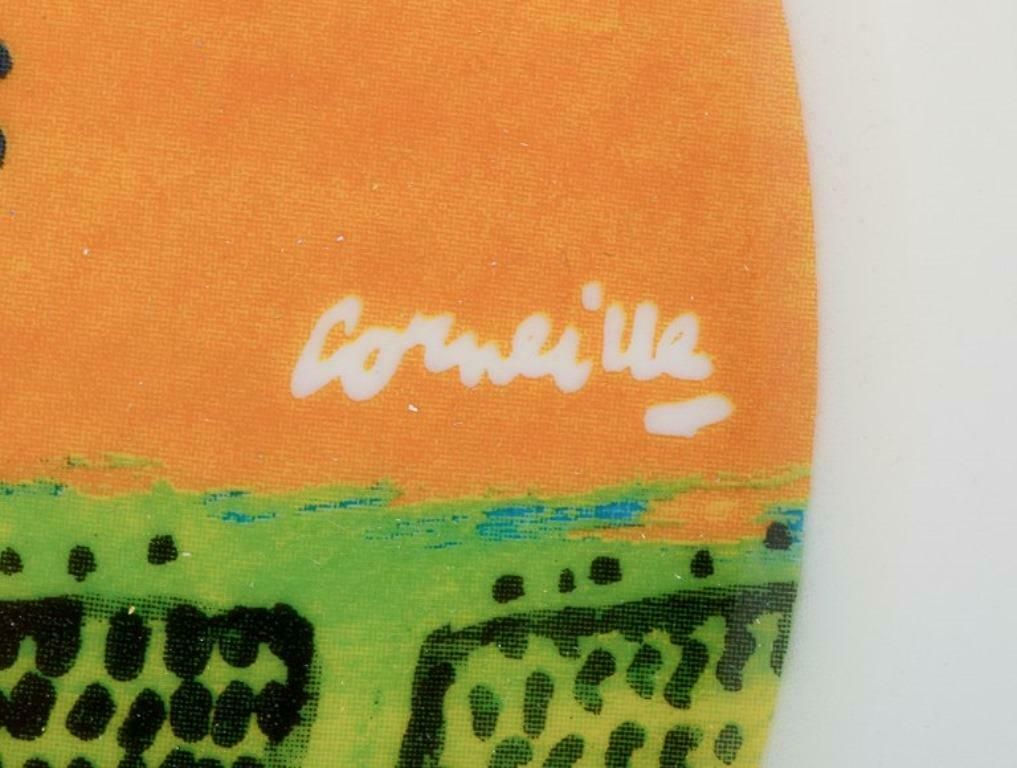 Corneille, Dutch Cobra Artist. Coffee Cup, Plate And Egg Cup With Birds 1980/90s photo buy