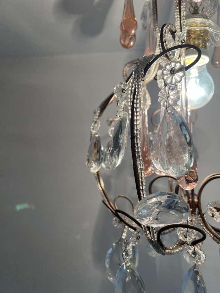 photo vinterior Hepburn's Tears Murano Chandelier 1950s