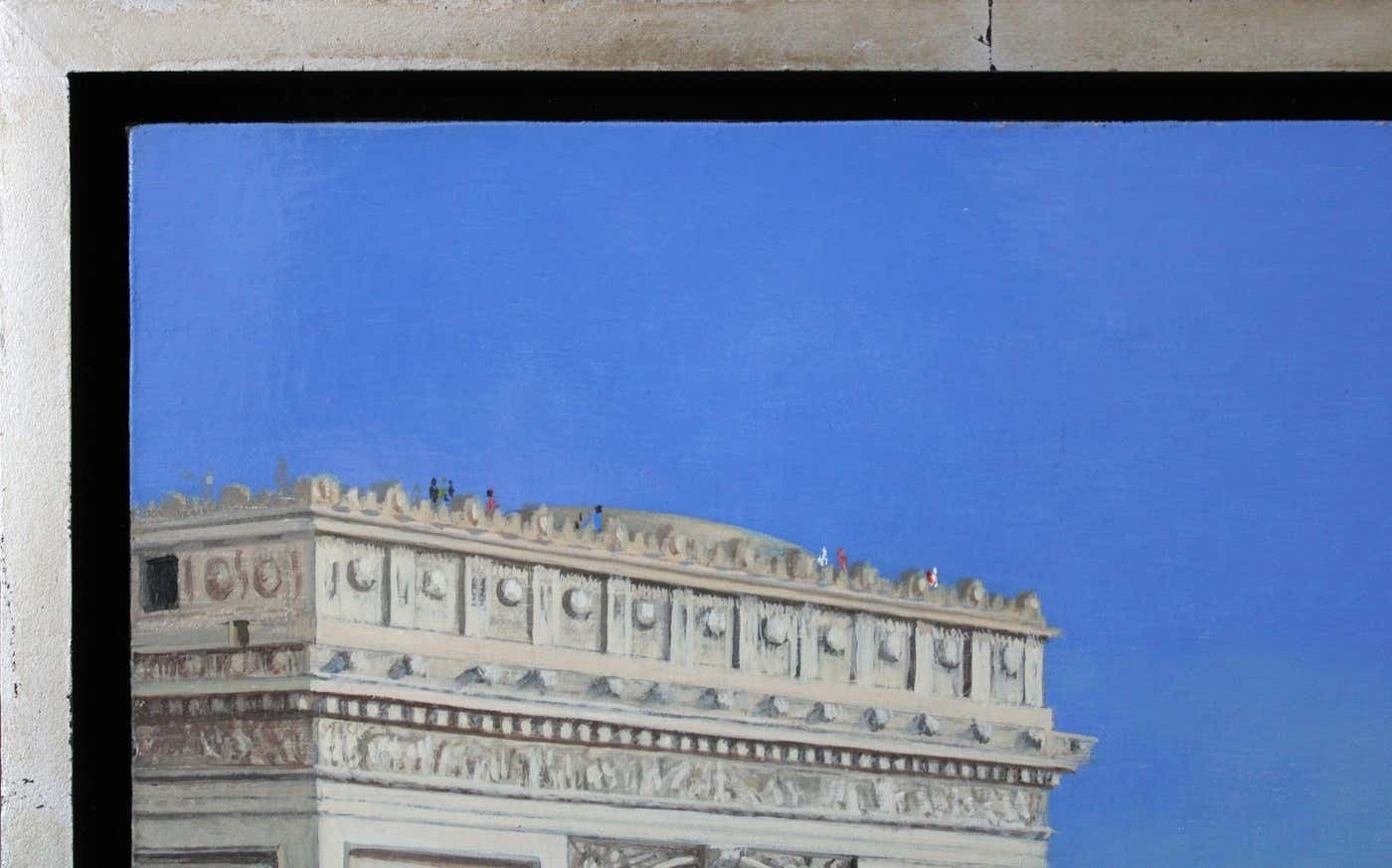 Paulis Postazs Triumphal Arch. 2023. Oil On Canvas. photo for sale