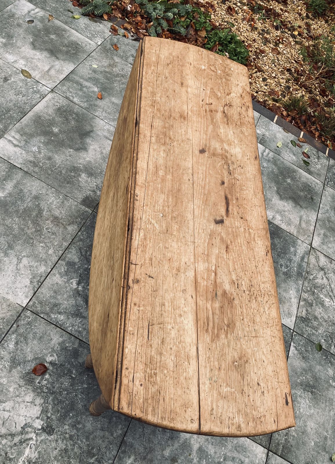Antique Pine 150cm Gateleg Dining Table photo Furniture
