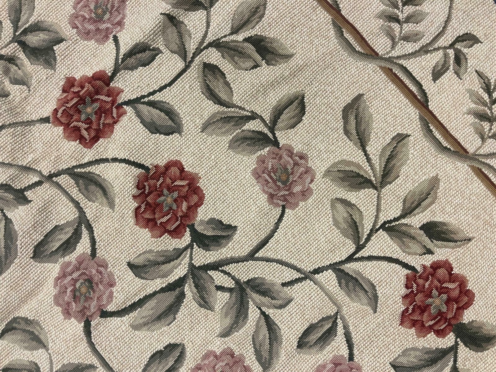 Flat Weave Rug Ivory Handwoven Carpet Floral Livingroom Rugs For Sale Home Decor photo 5400.0