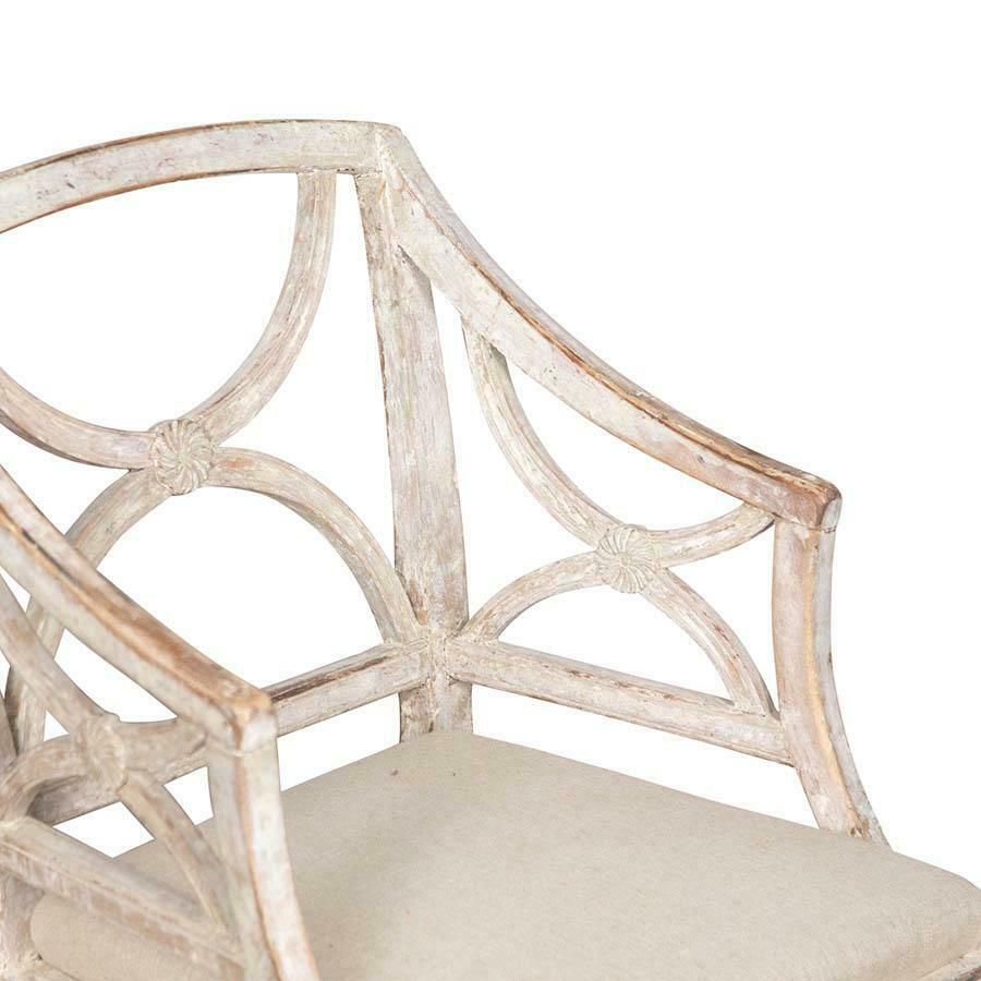 Pair Of 19th Century Gustavian Bellman Chairs photo for sale