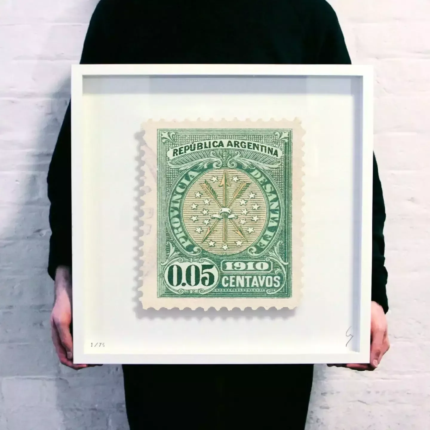 Guy Gee, Argentina Stamp photo for sale