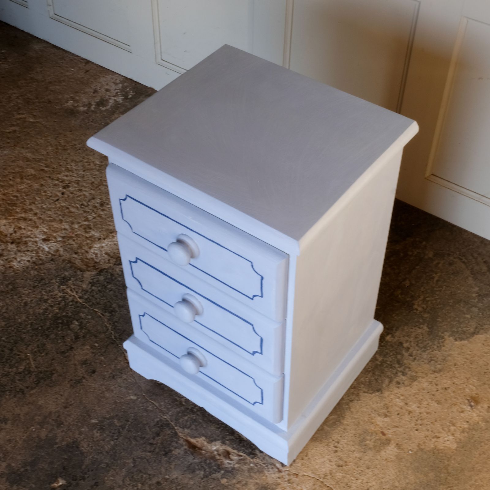 Small Hand Painted Chest Of Drawers photo Furniture