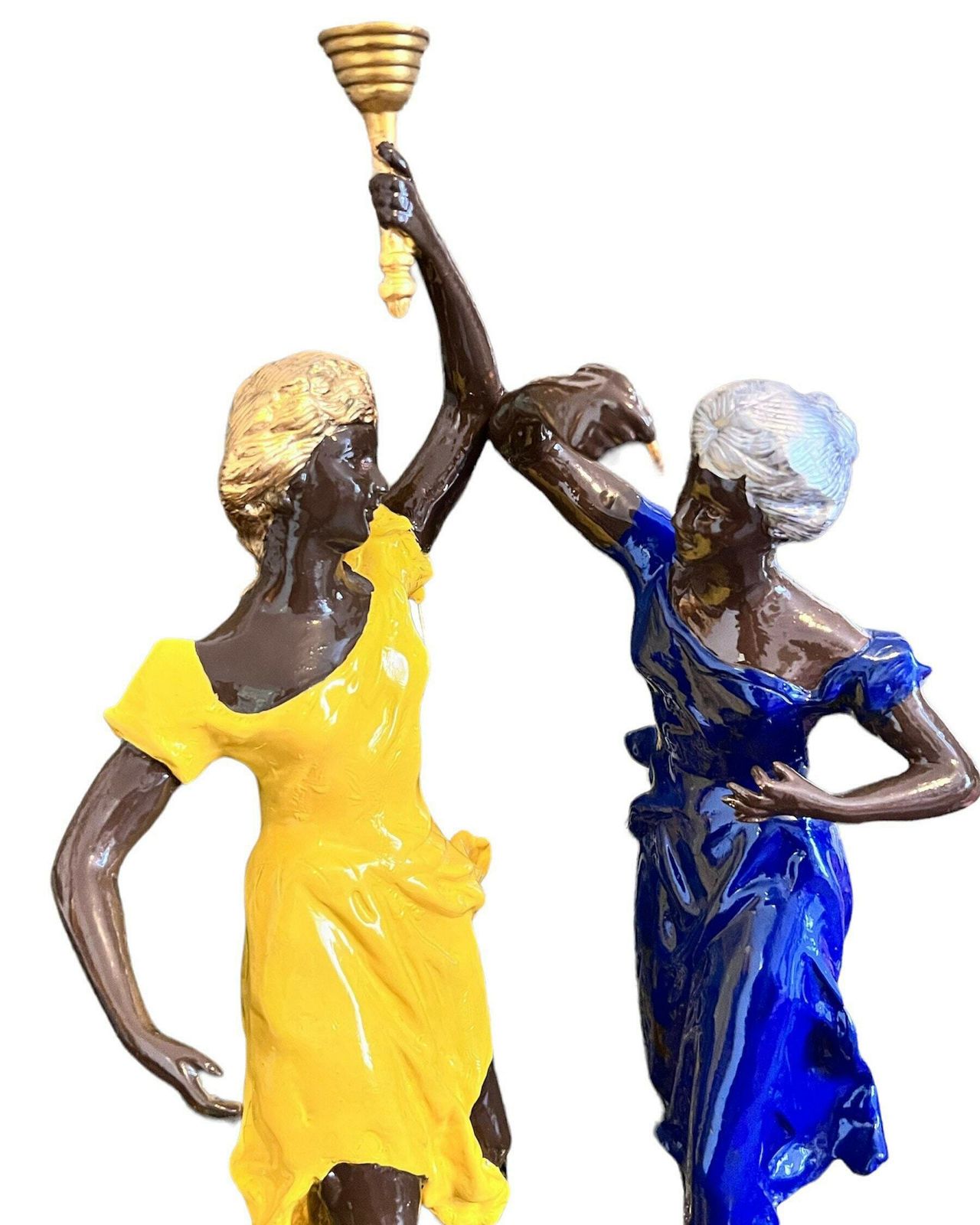 Earnest Rancoulet French 1870 1915 “Olympia” Bronze Statue, 48.5cm Height , Weights 5.8kg