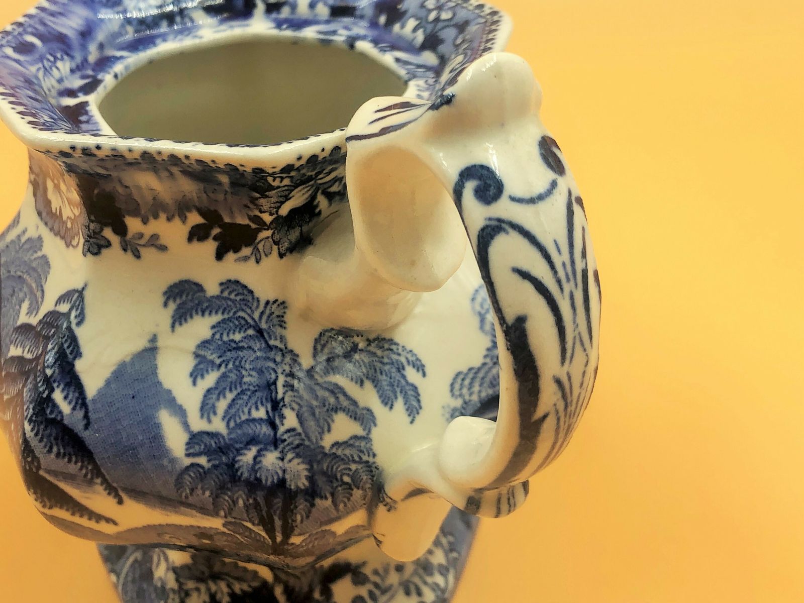 Perfect T Hughes Late Davenport Pottery Swiss Pastime Small Teapot For 1. photo buy