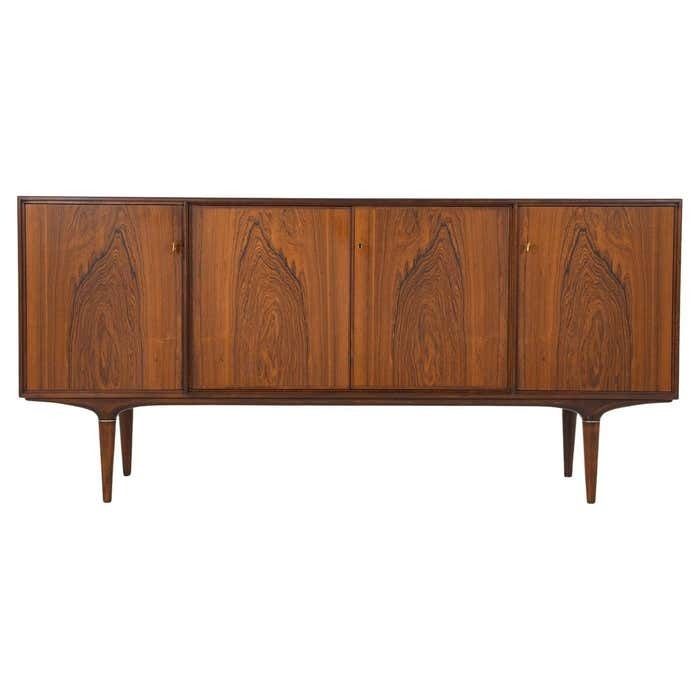Scandinavian Midcentury Rosewood Sideboard "Cortina" By Svante Skogh