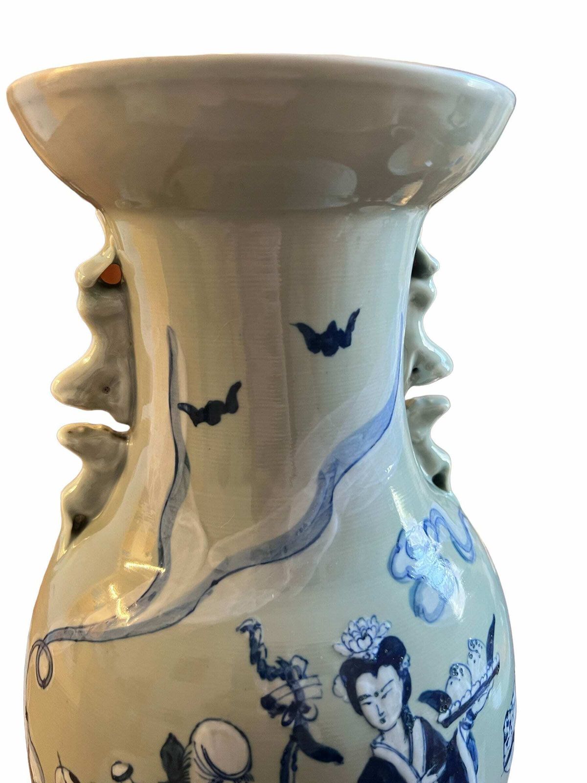 Ancient /Antique Chinese Vase Early 20th Century photo Home Decor