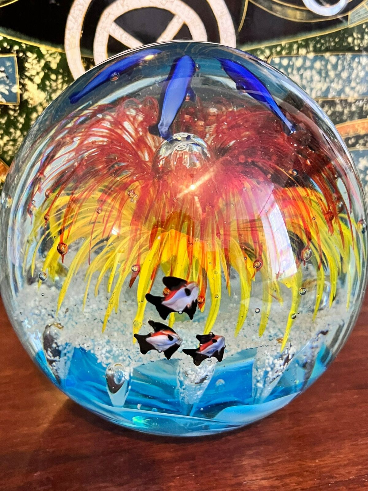 Tropical Fish Aquarium Paperweight 6.8kg photo for sale
