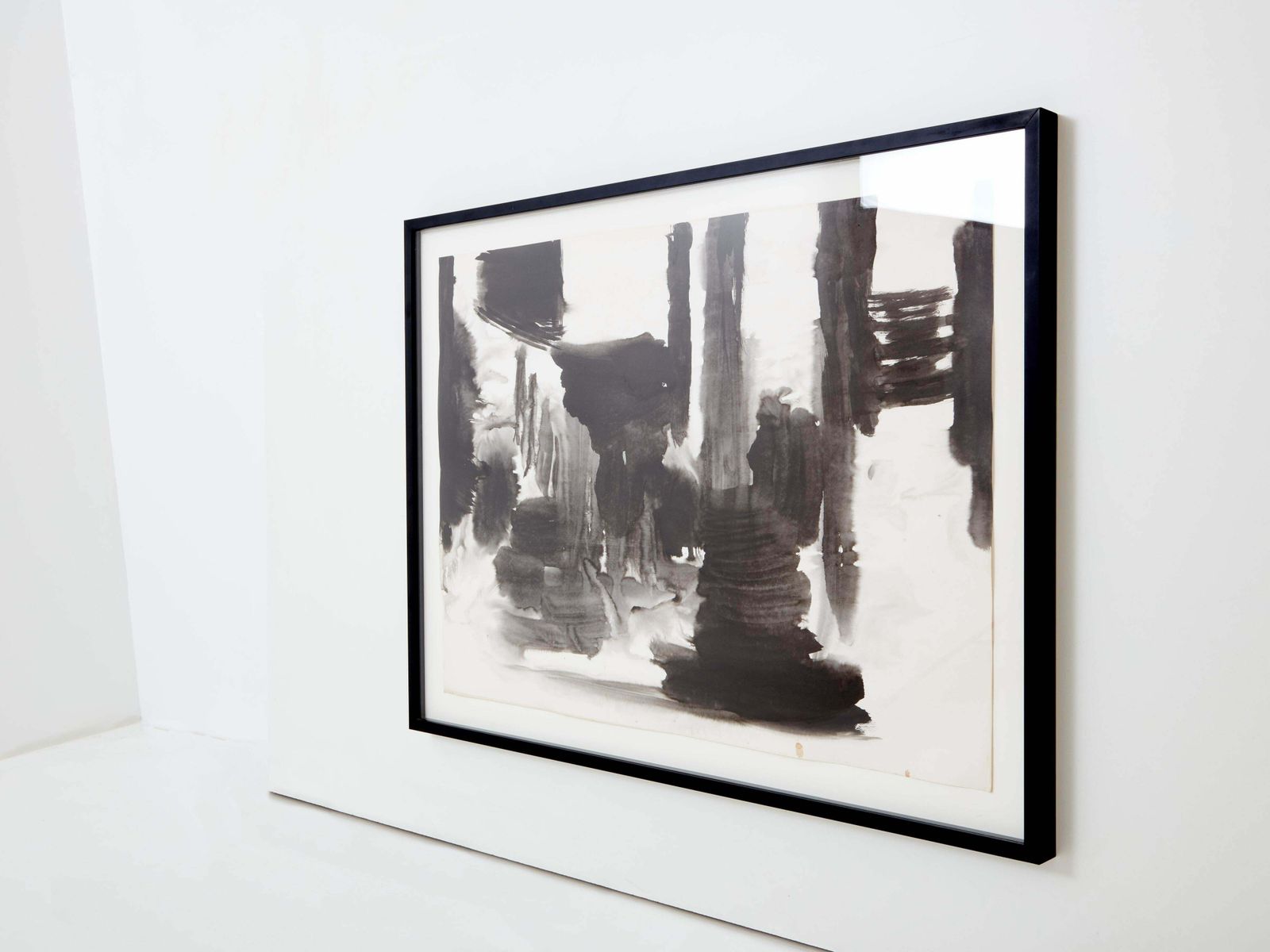 T'ang Haywen, Diptyque, encre sur papier, 1975 photo furniture