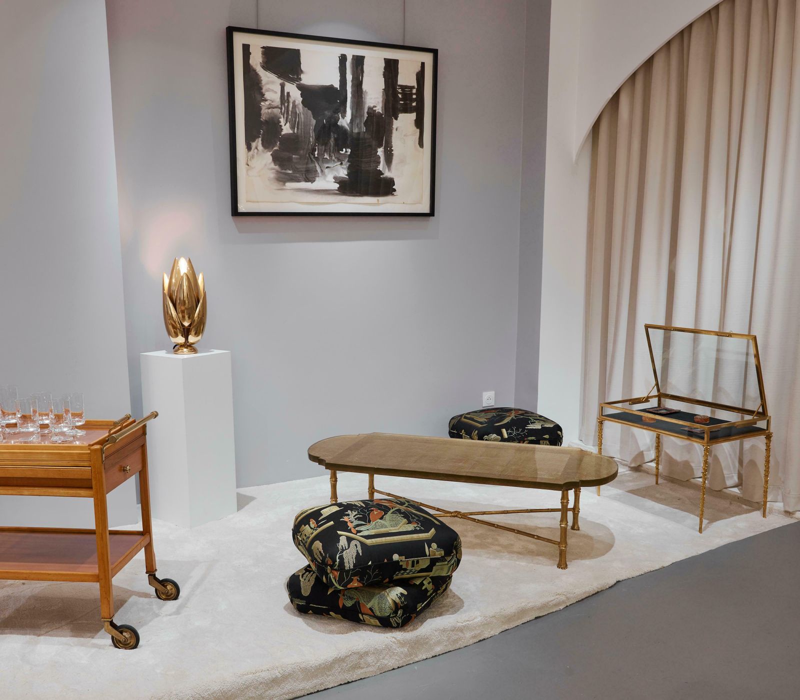 photo furniture T'ang Haywen, Diptyque, encre sur papier, 1975