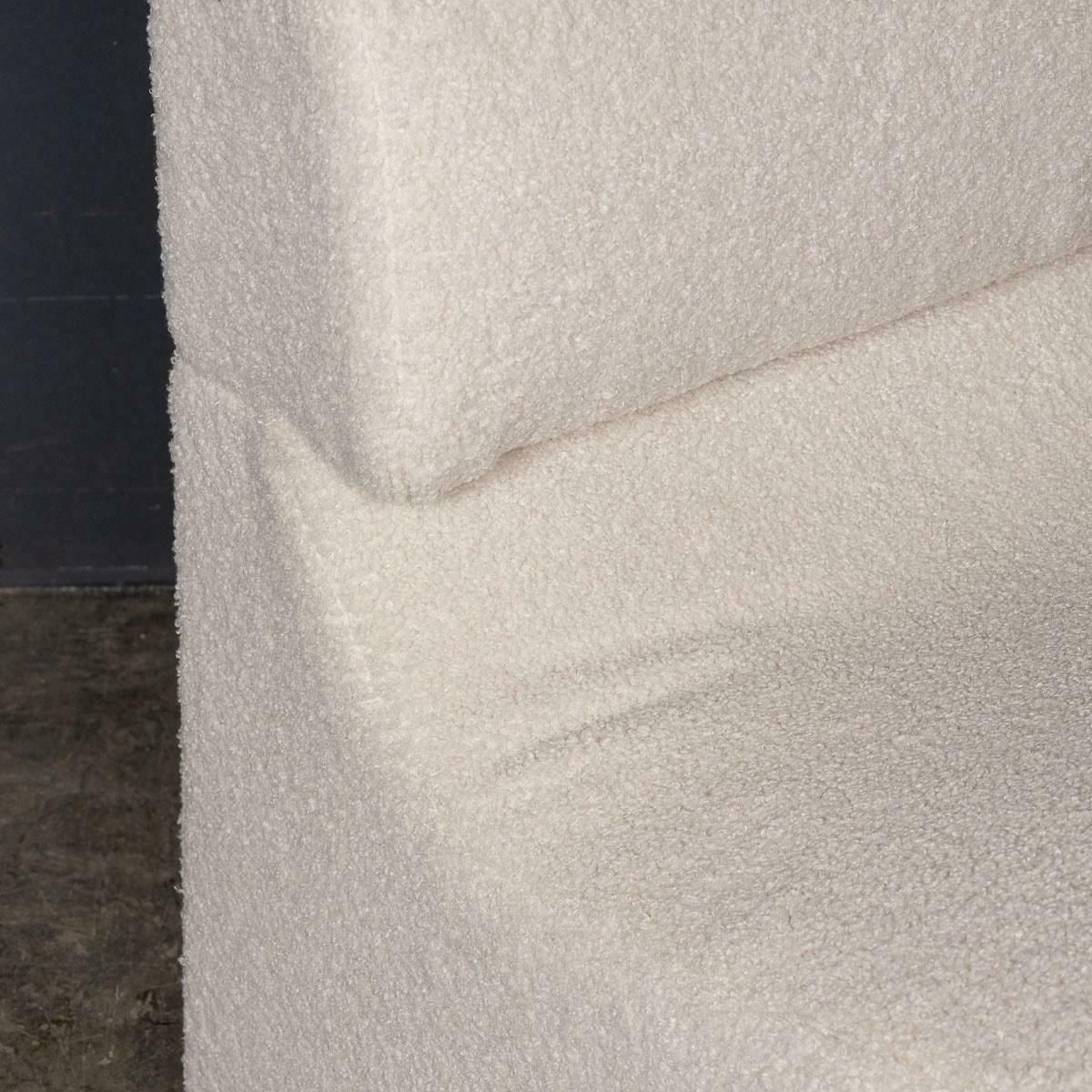 20th Century Set Of Four Seats In Cream Boucle, C.1980 photo vintage