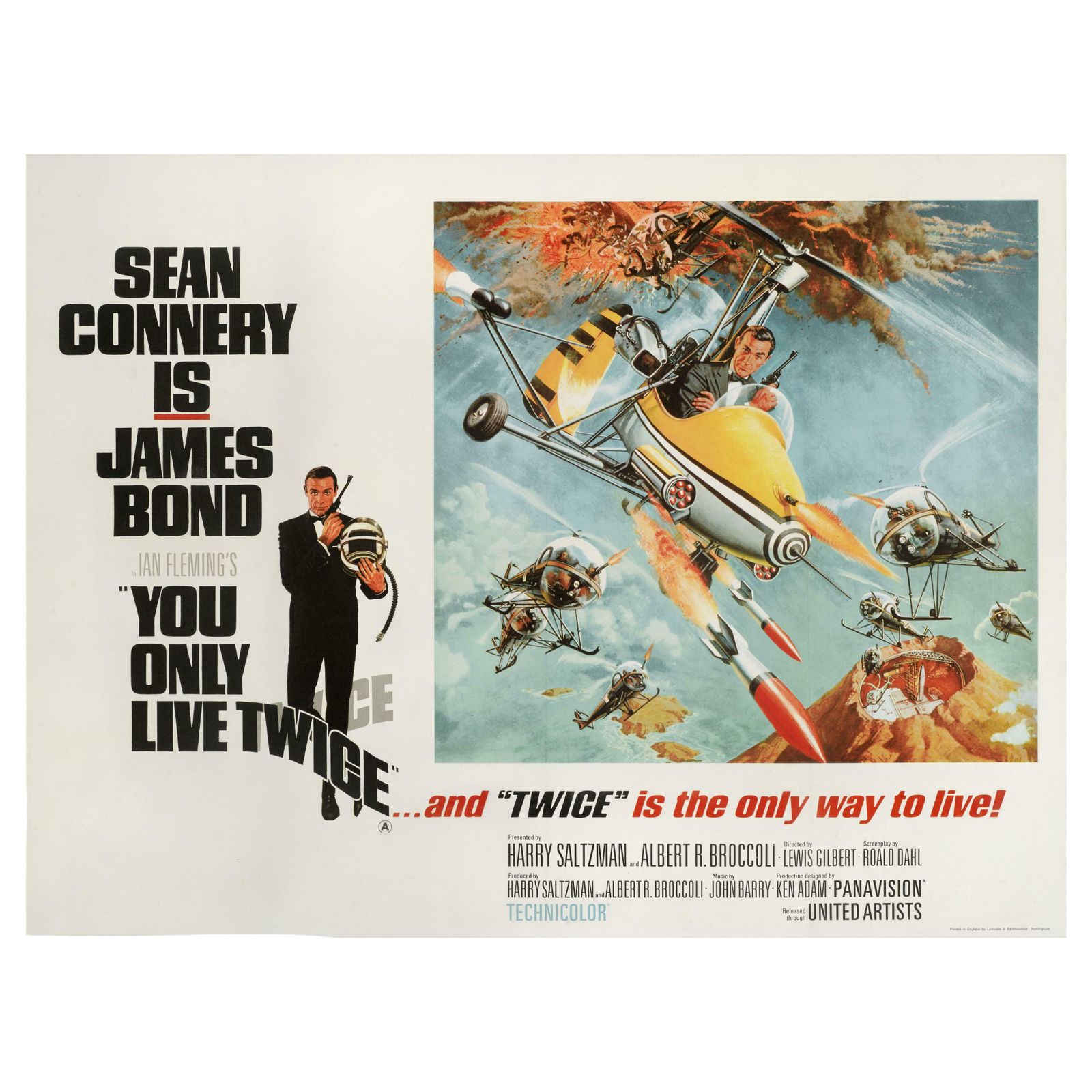 You Only Live Twice Poster  Film Poster