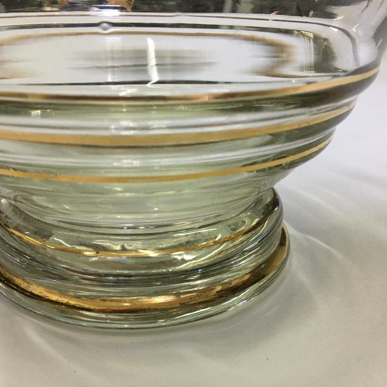 photo for sale Mid Century Modern Italian Glass Set For Under Spirit Cherries, Circa 1950