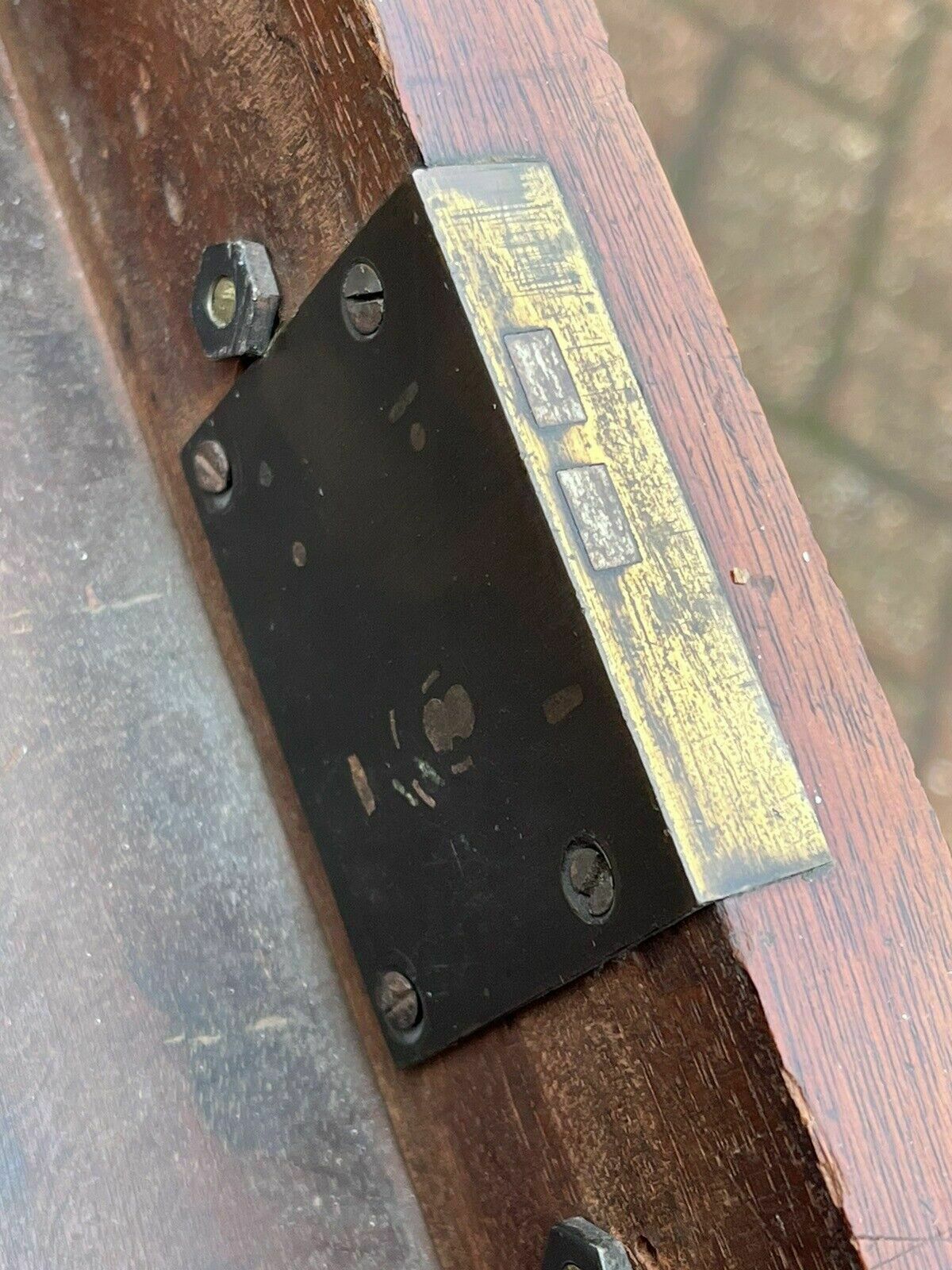 photo buy Georgian Mahogany Desk. Superb Proportions.