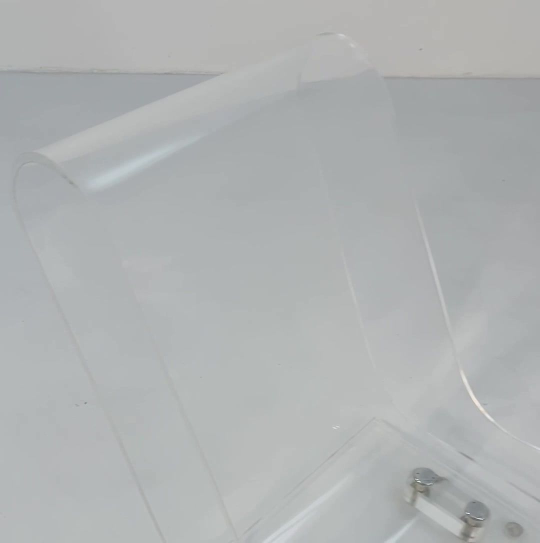 photo for sale Lucite Lcp Lounge Chair By Maarten Van Severen For Kartell, 1990s