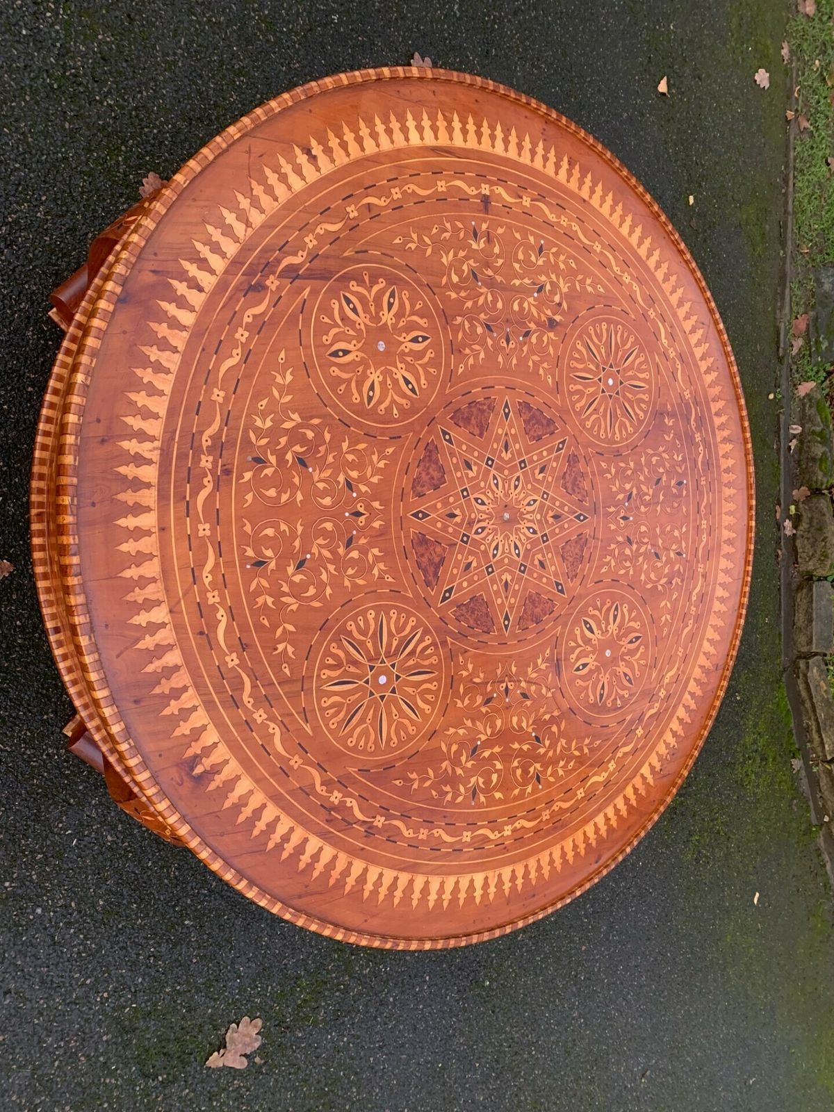 Antique Inlaid Anglo Indian Coffee Table photo 475.0