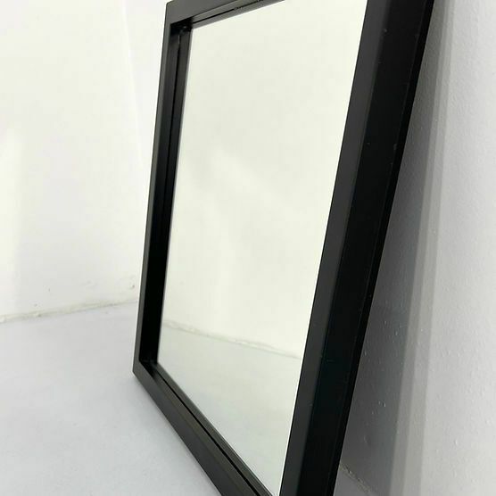 Black Frame Mirror Model 4727 By Anna Castelli Ferrieri For Kartell, 1980s photo for sale